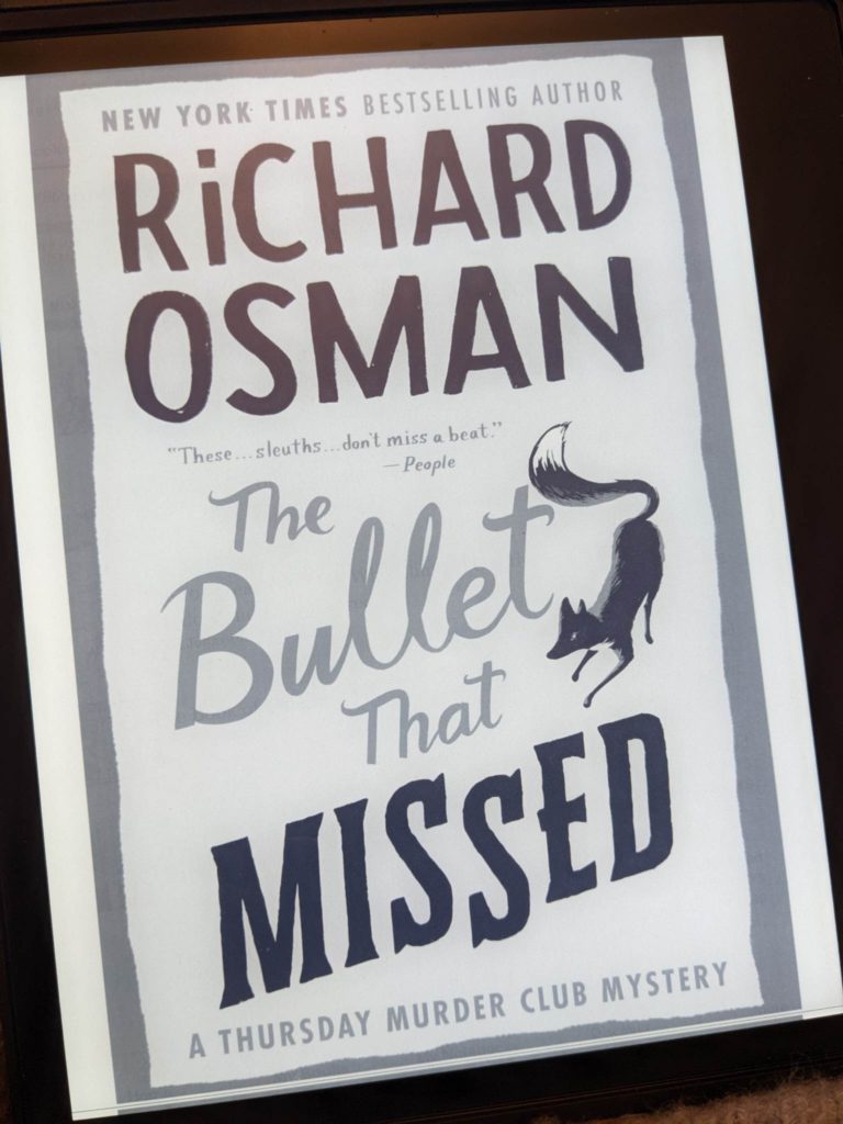 the bullet that missed
週四謀殺俱樂部
richard osman