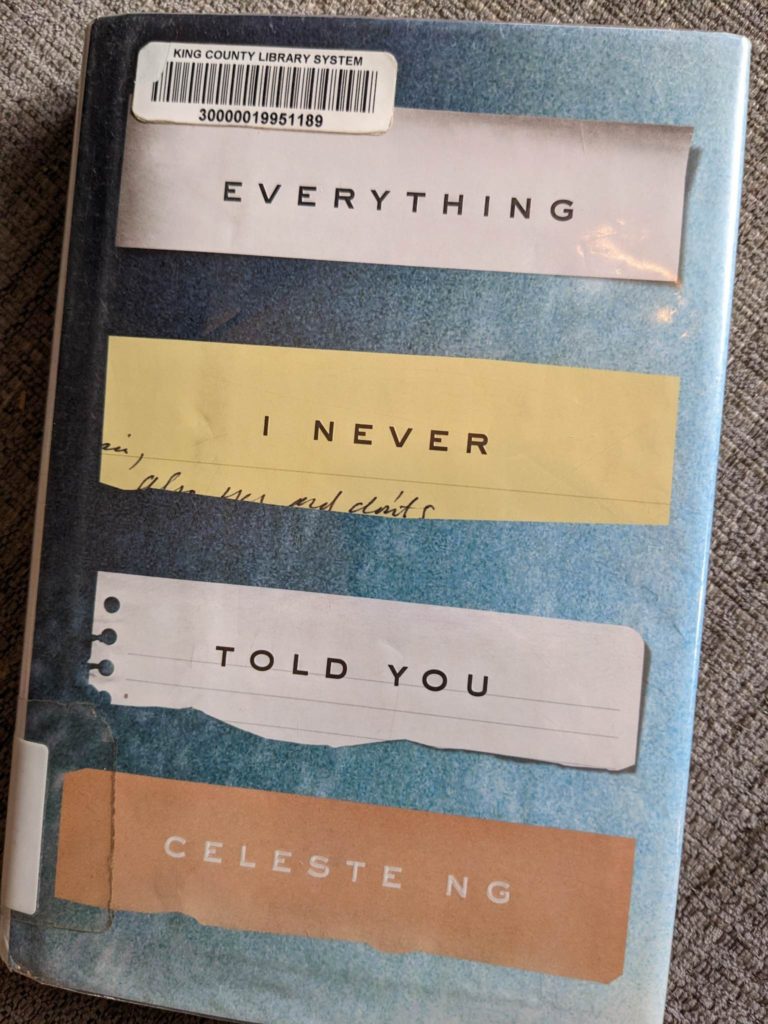 吳綺詩 無聲告白
Celest Ng
Everything I Never Told You