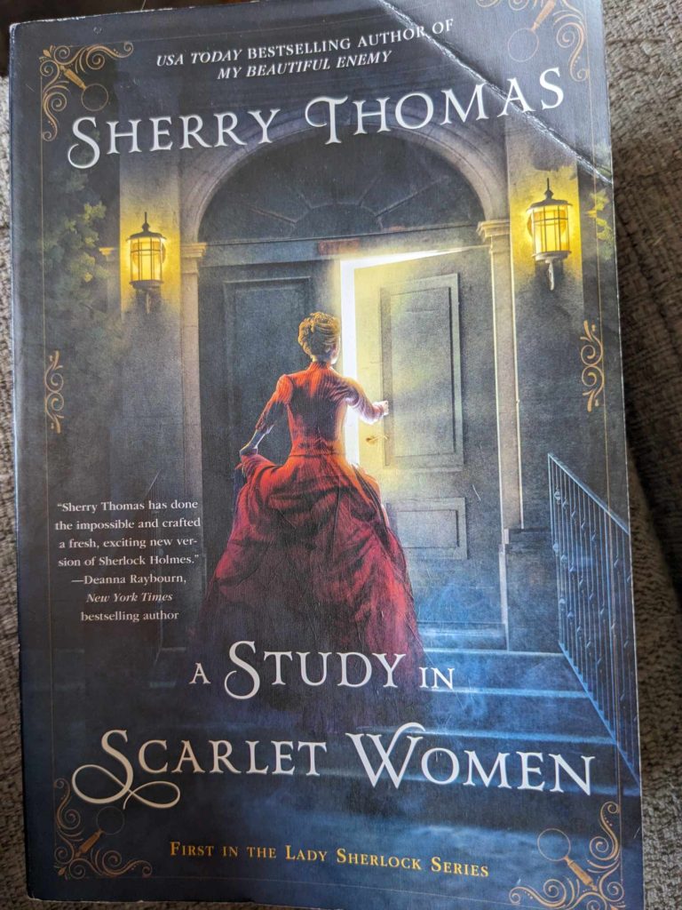 福爾摩斯小姐系列
貝克街的淑女偵探
The Lady Sherlock Series
A Study in Scarlet Women